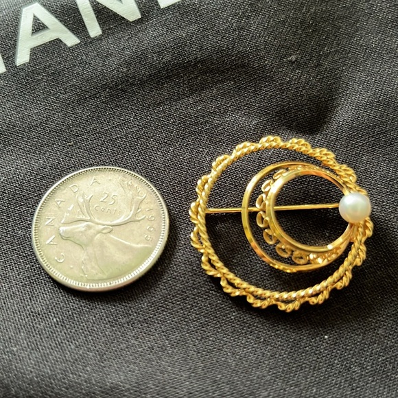 💝 Gold filled brooch by Rainbow. No sign of any flaws. - Picture 2 of 7